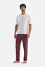 BORDEAUX PYJAMA BOTTOM
