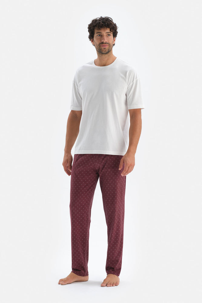 BORDEAUX PYJAMA BOTTOM