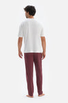 BORDEAUX PYJAMA BOTTOM