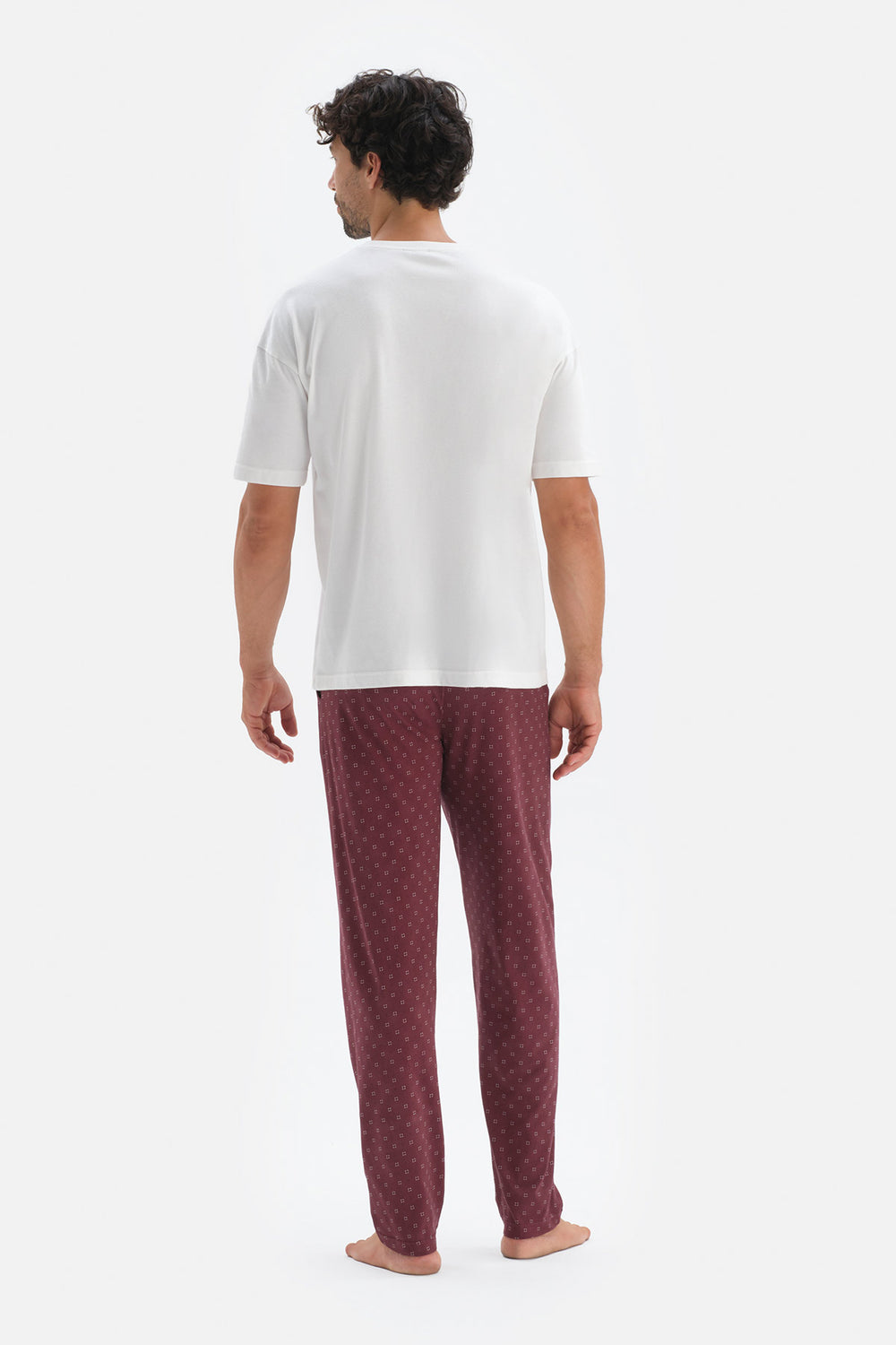 BORDEAUX PYJAMA BOTTOM