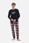 NAVY PYJAMA BOTTOM