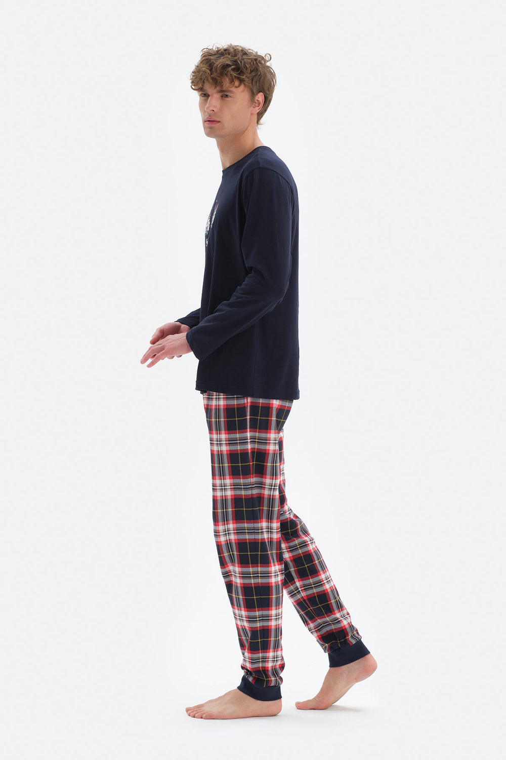 NAVY PYJAMA BOTTOM