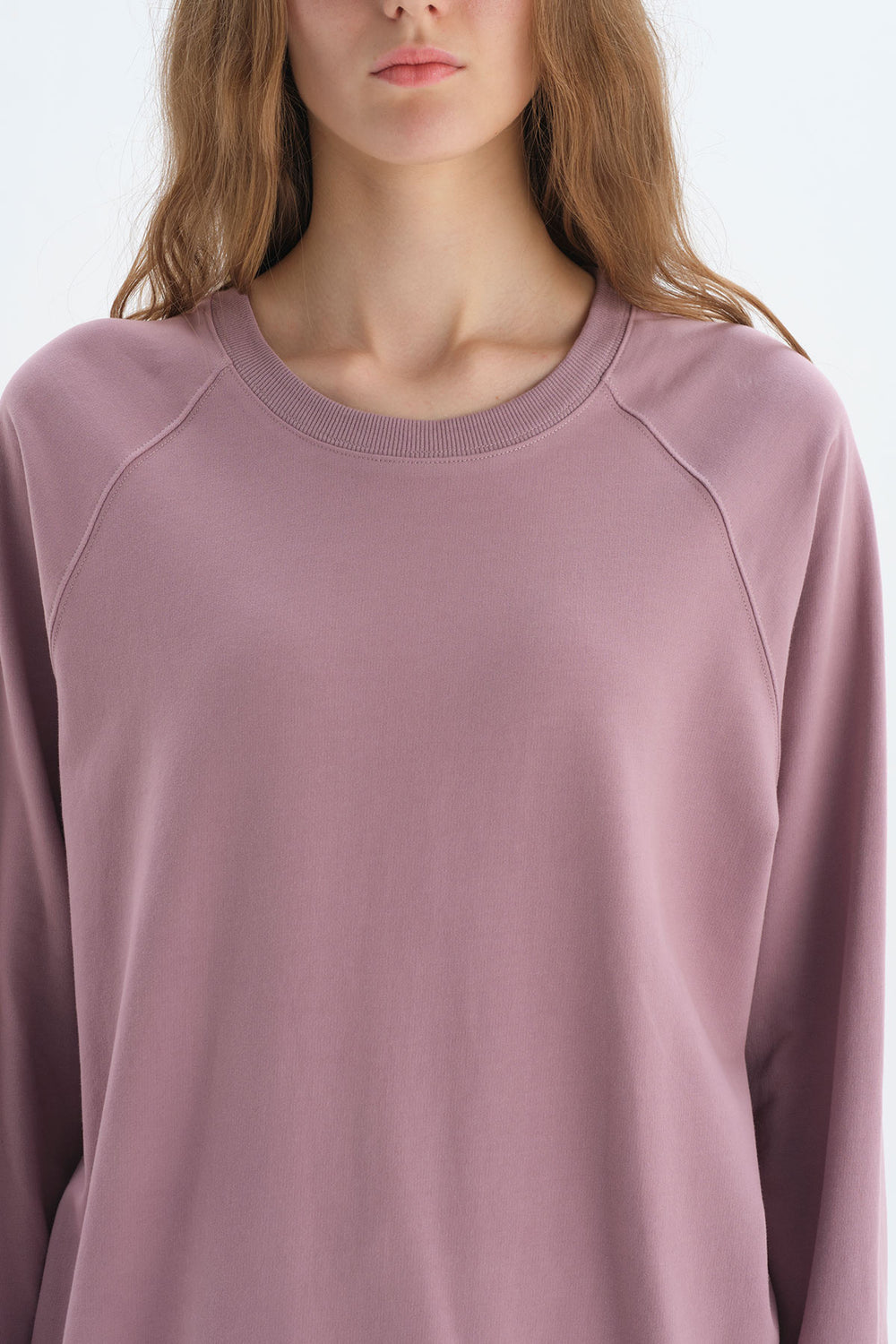DARK LILAC SWEATSHIRT