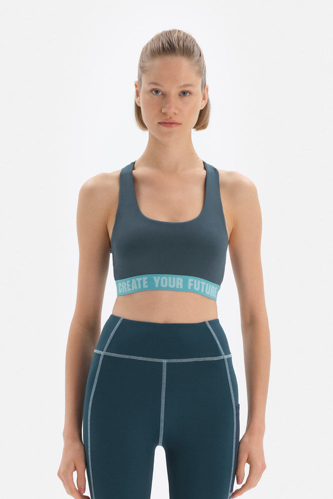 TEAL BRA
