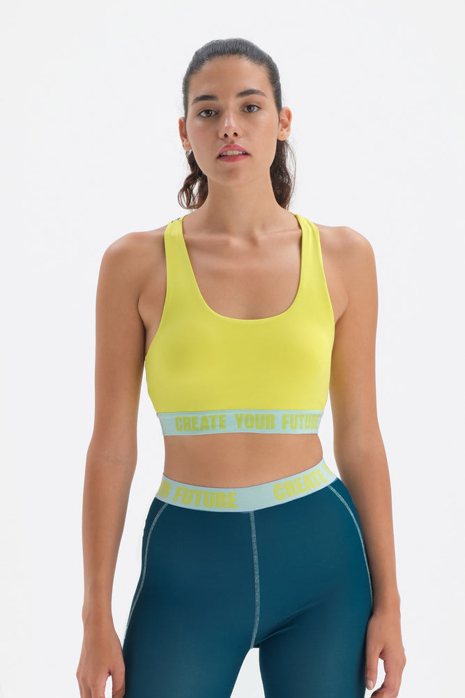 NEON GREEN BRA
