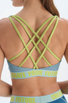 TEAL BRA
