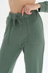GREEN PYJAMA BOTTOM