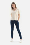 Lacivert Jean Push Up Tayt Pantolon
