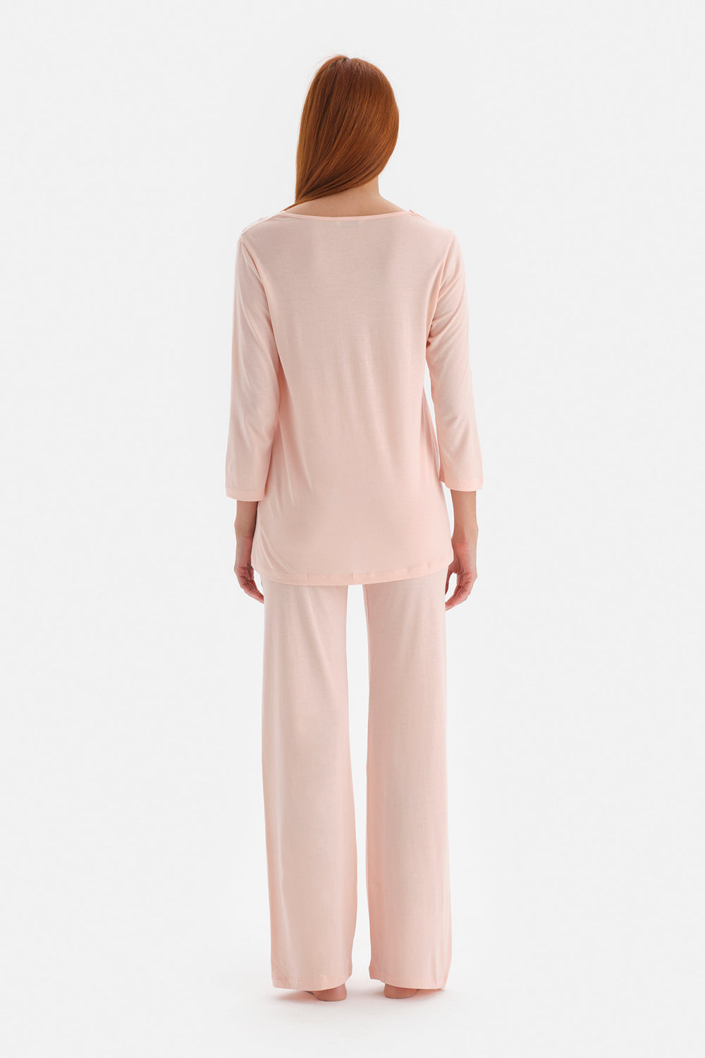 SALMON PYJAMA SET