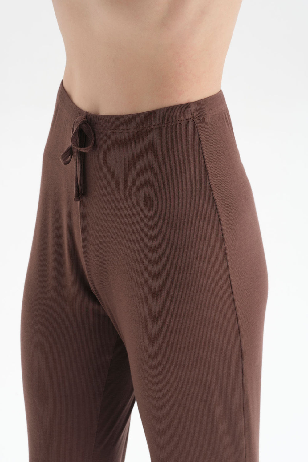 BROWN PYJAMA SET