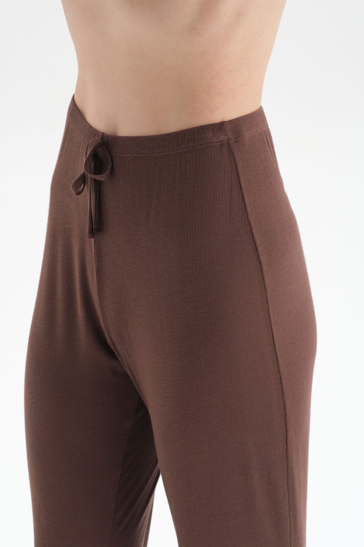 BROWN PYJAMA SET