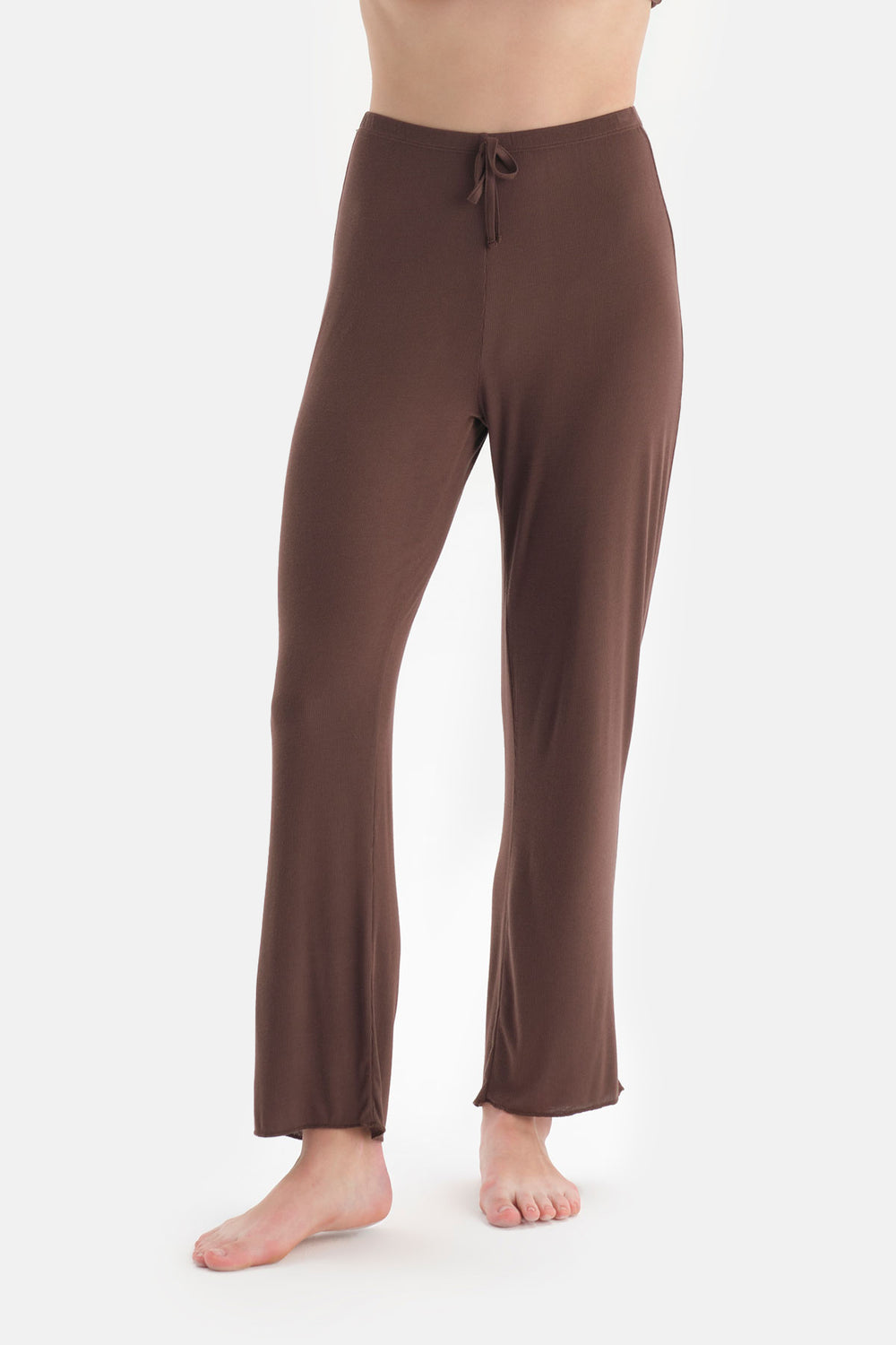 BROWN PYJAMA SET