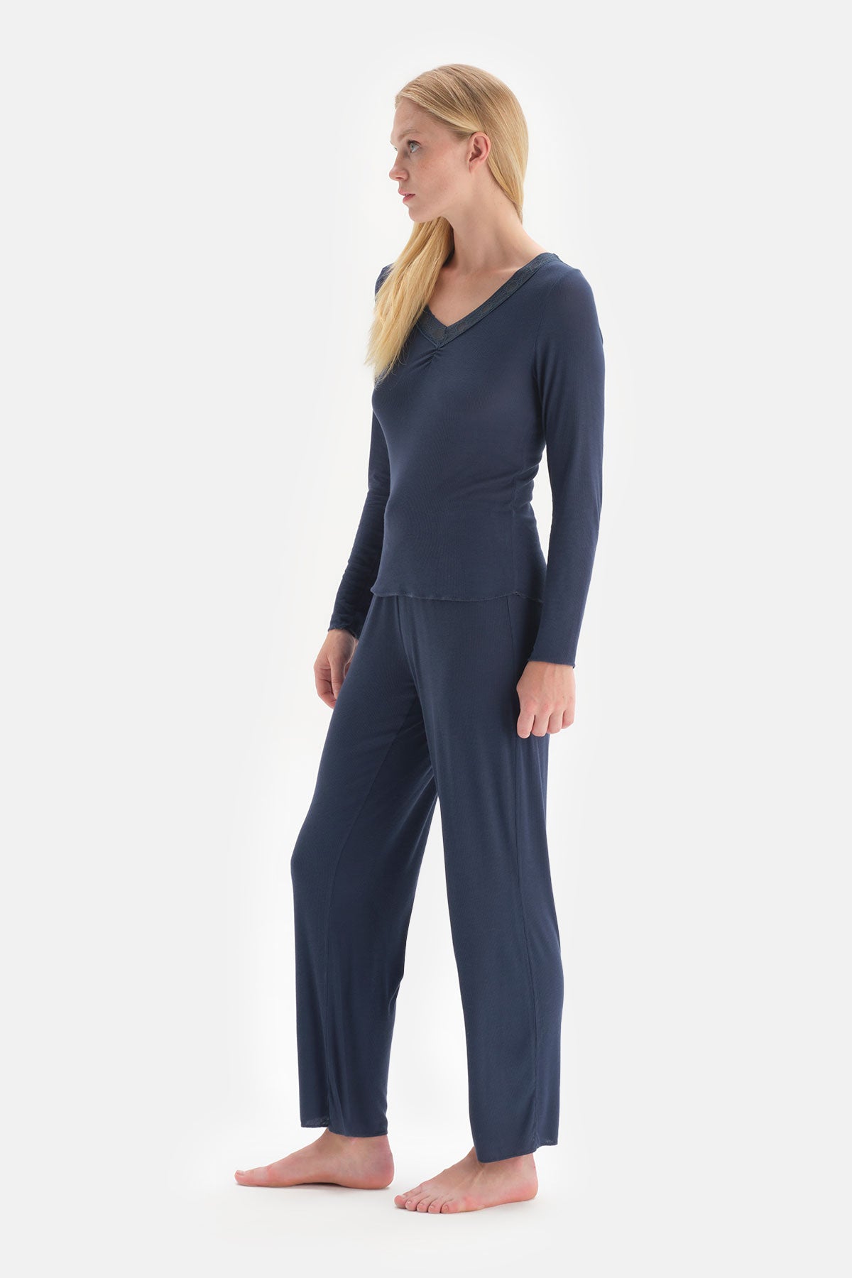 NAVY PYJAMA SET