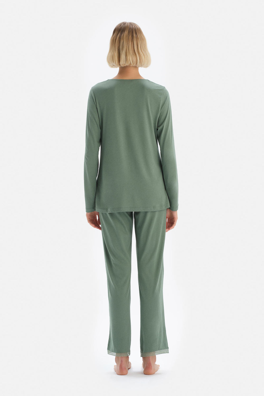 GREEN PYJAMA SET