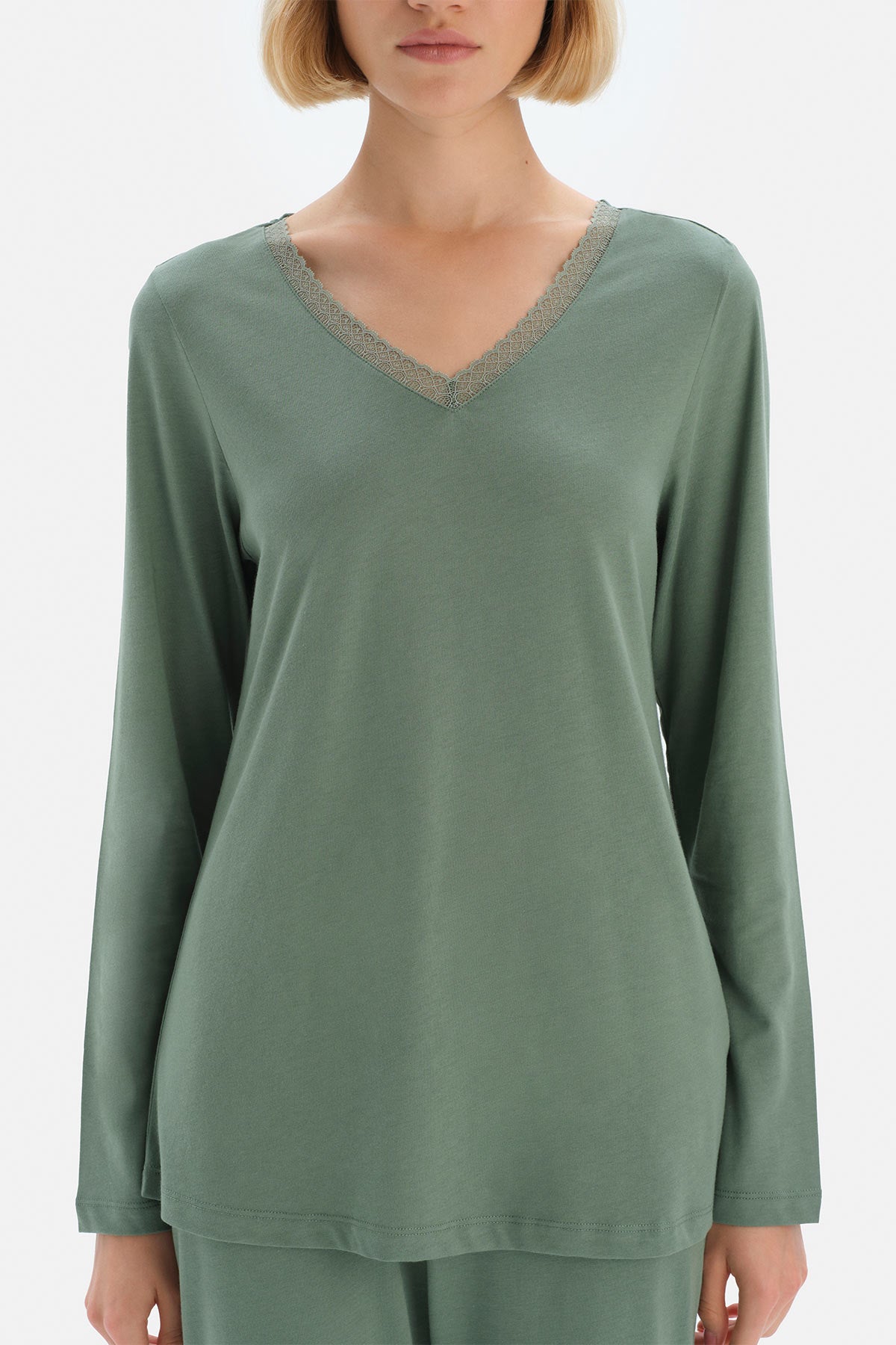 GREEN PYJAMA SET