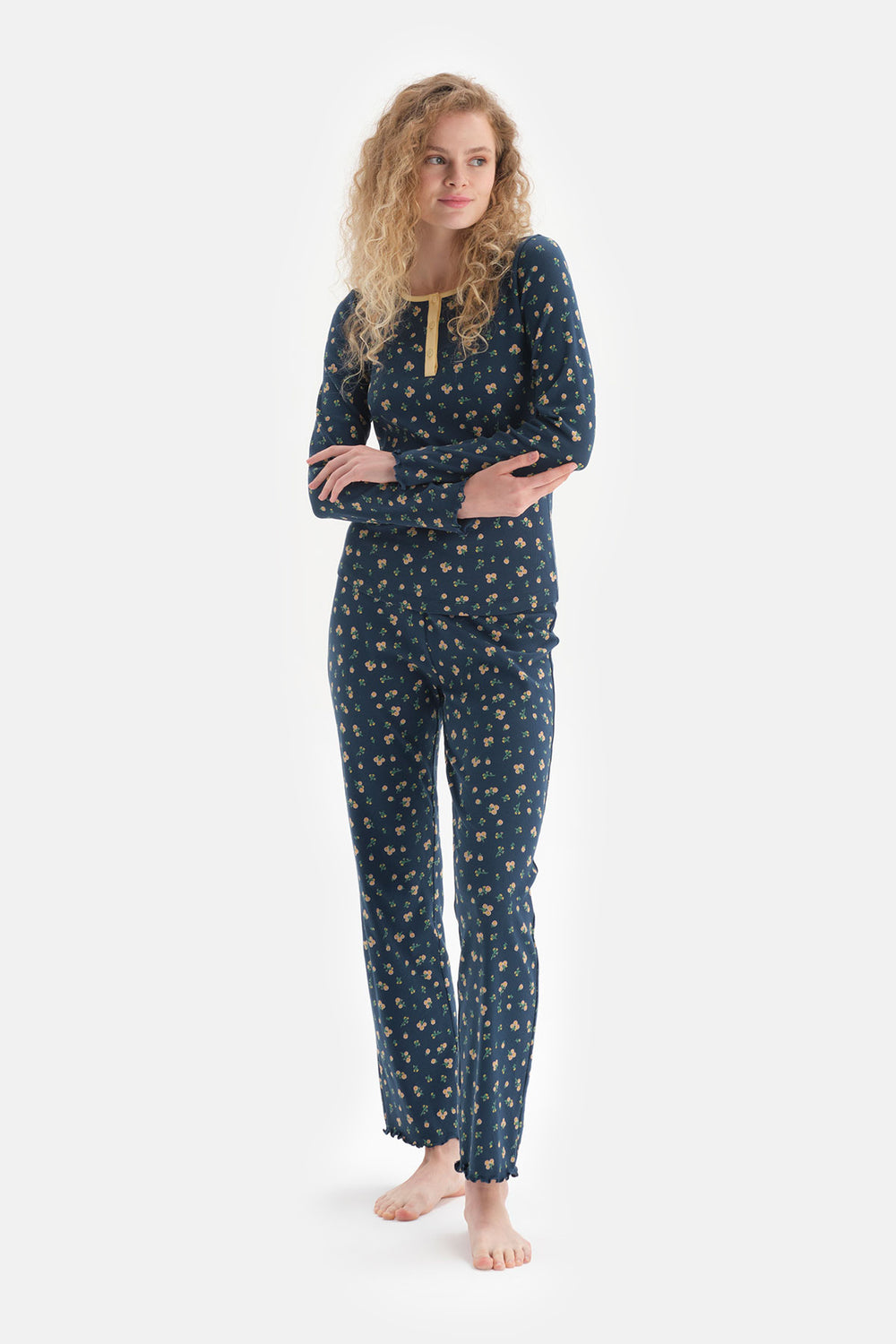 NAVY PYJAMA SET