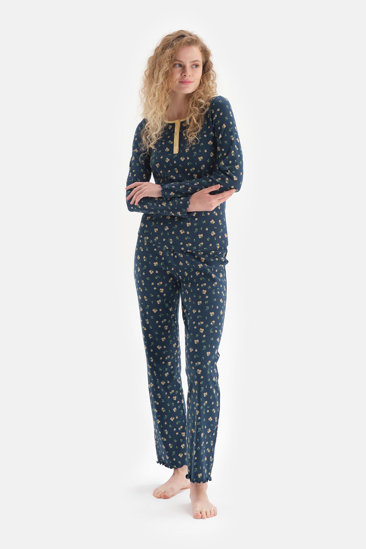 NAVY PYJAMA SET