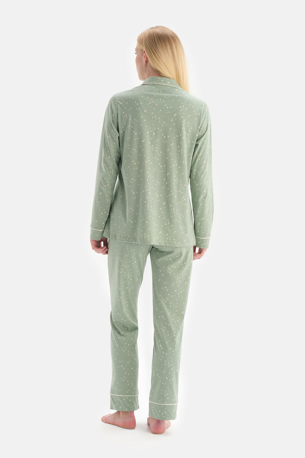 GREEN PYJAMA SET
