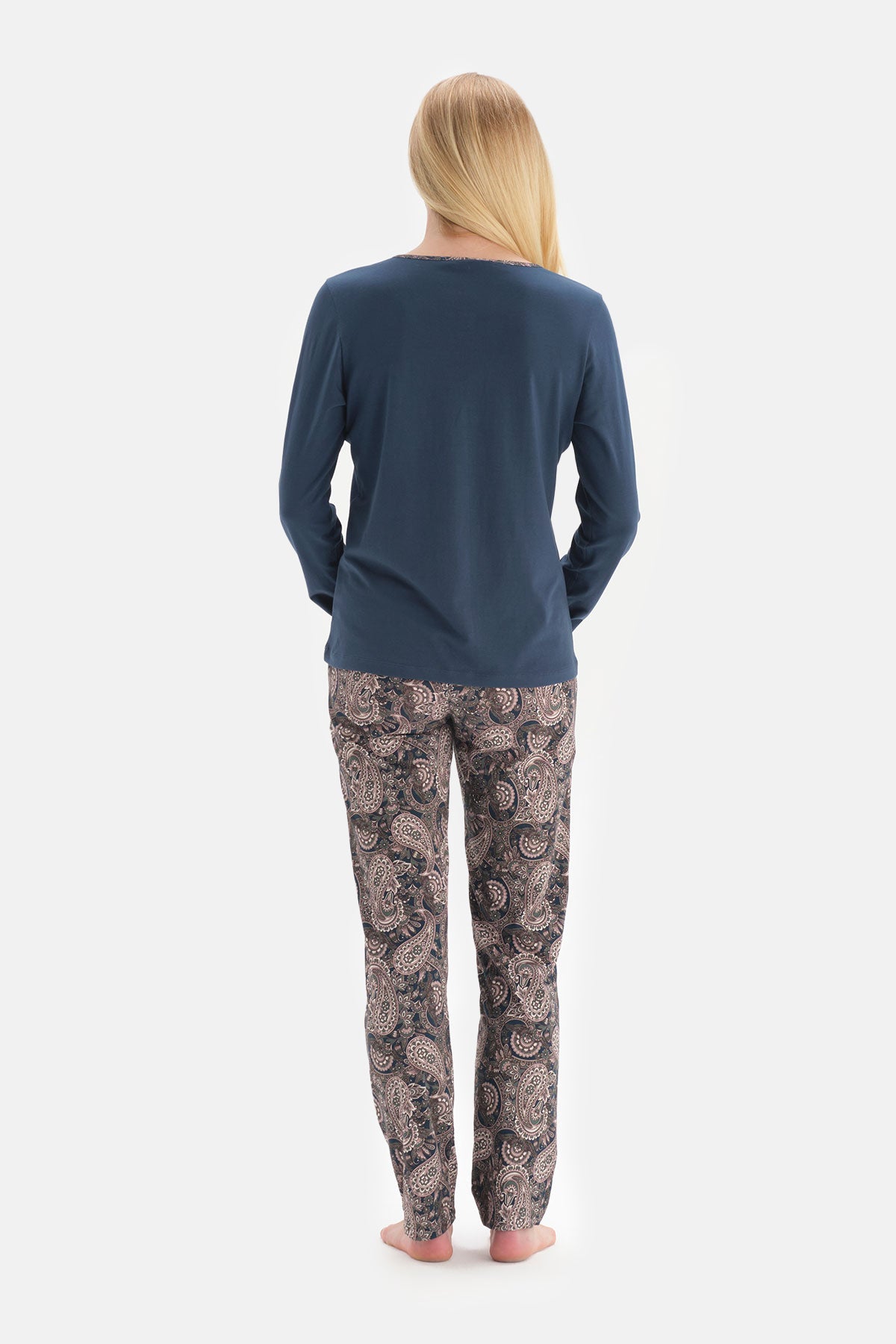 NAVY PYJAMA SET