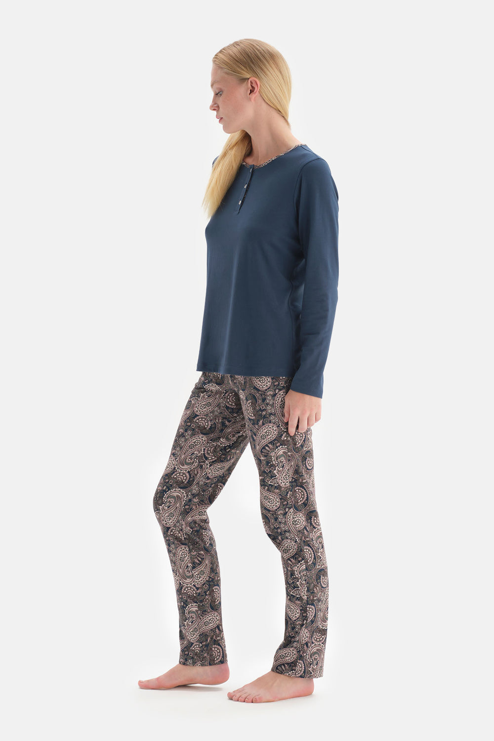 NAVY PYJAMA SET