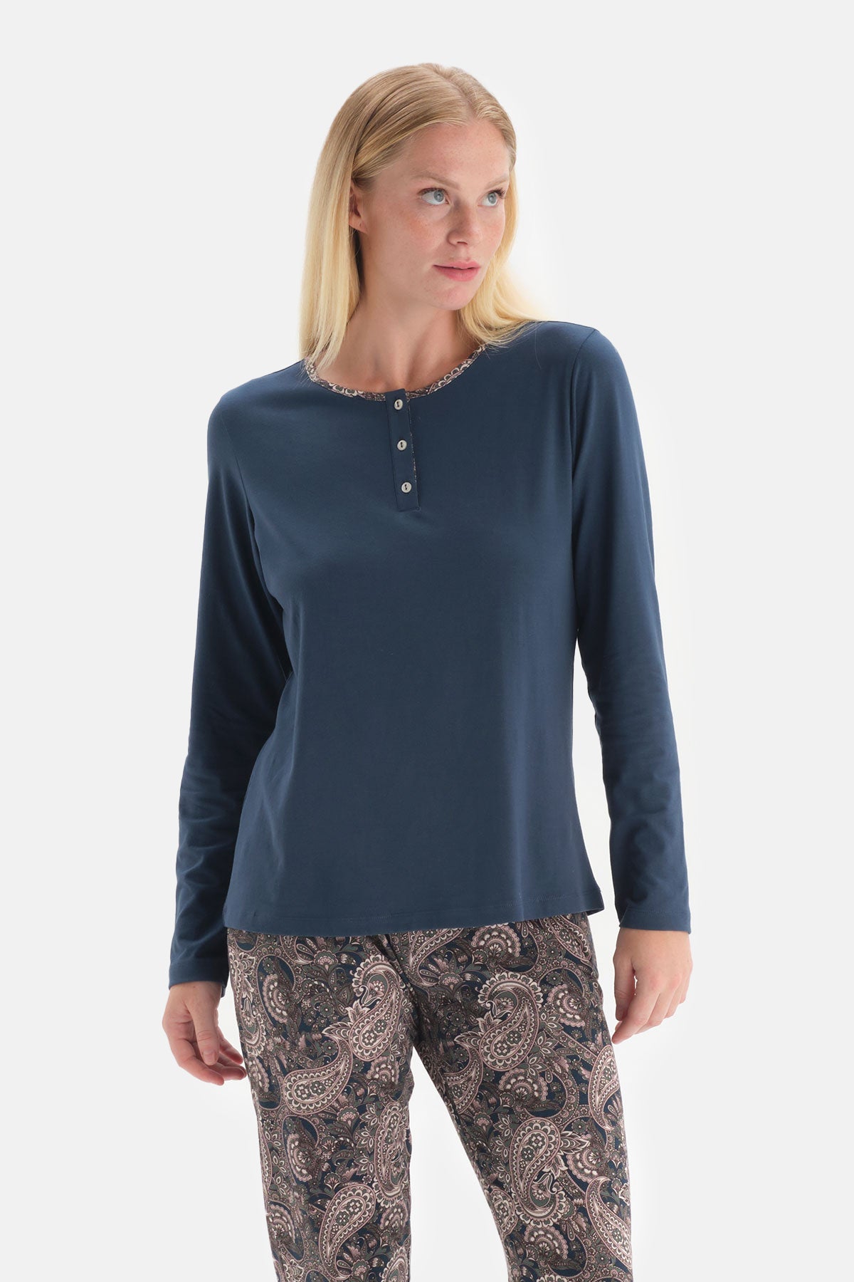 NAVY PYJAMA SET