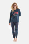 NAVY PYJAMA SET