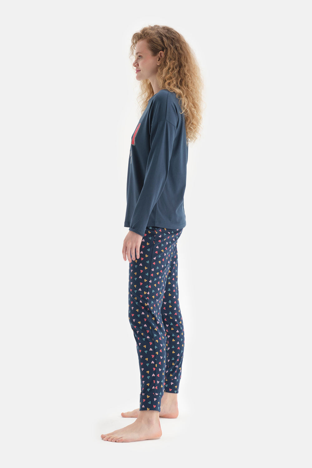 NAVY PYJAMA SET