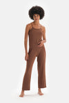 BROWN PANTS SET