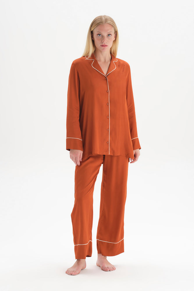 TERRACOTTA PYJAMA SET