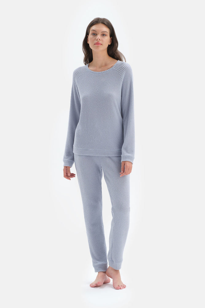 BLUE PYJAMA SET