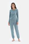 BLUE PYJAMA SET