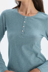 BLUE PYJAMA SET