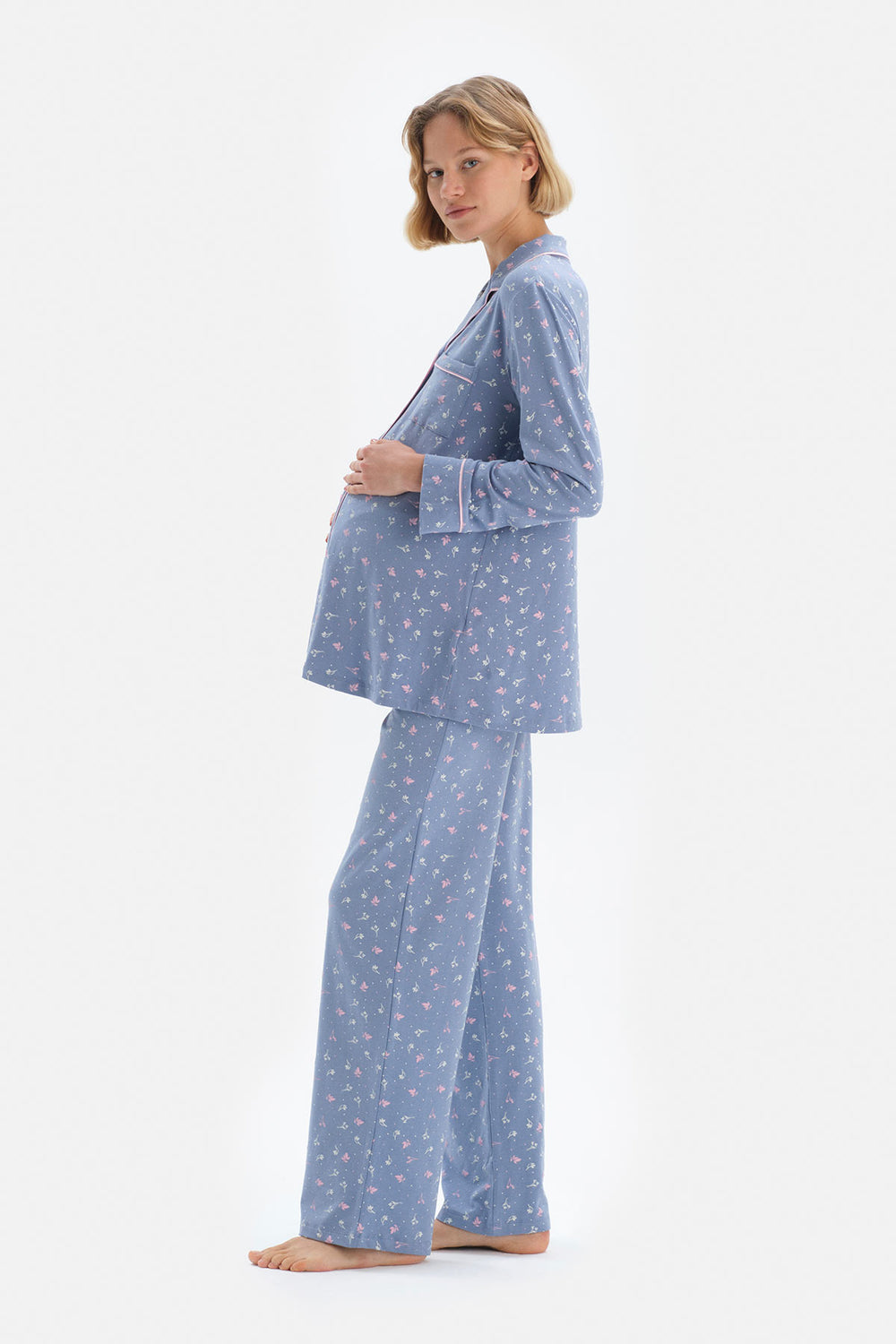 BLUE PYJAMA SET