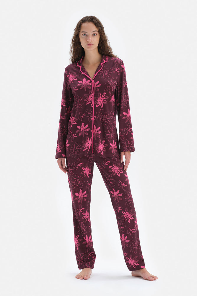 BORDEAUX PYJAMA SET