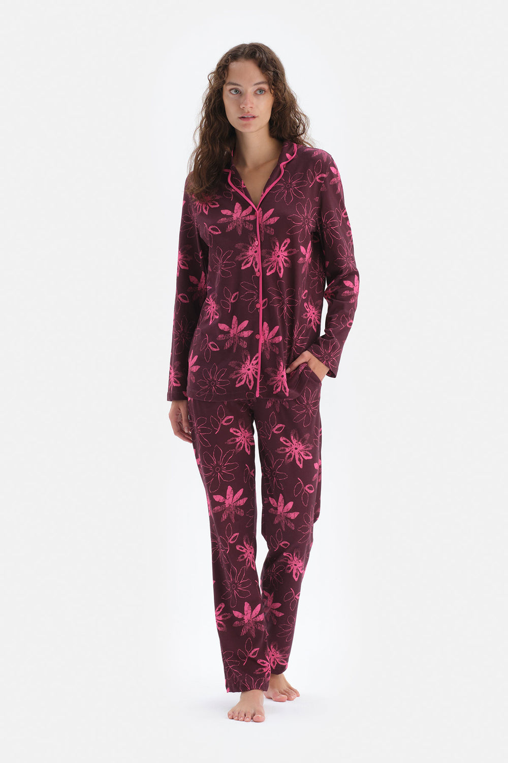 BORDEAUX PYJAMA SET