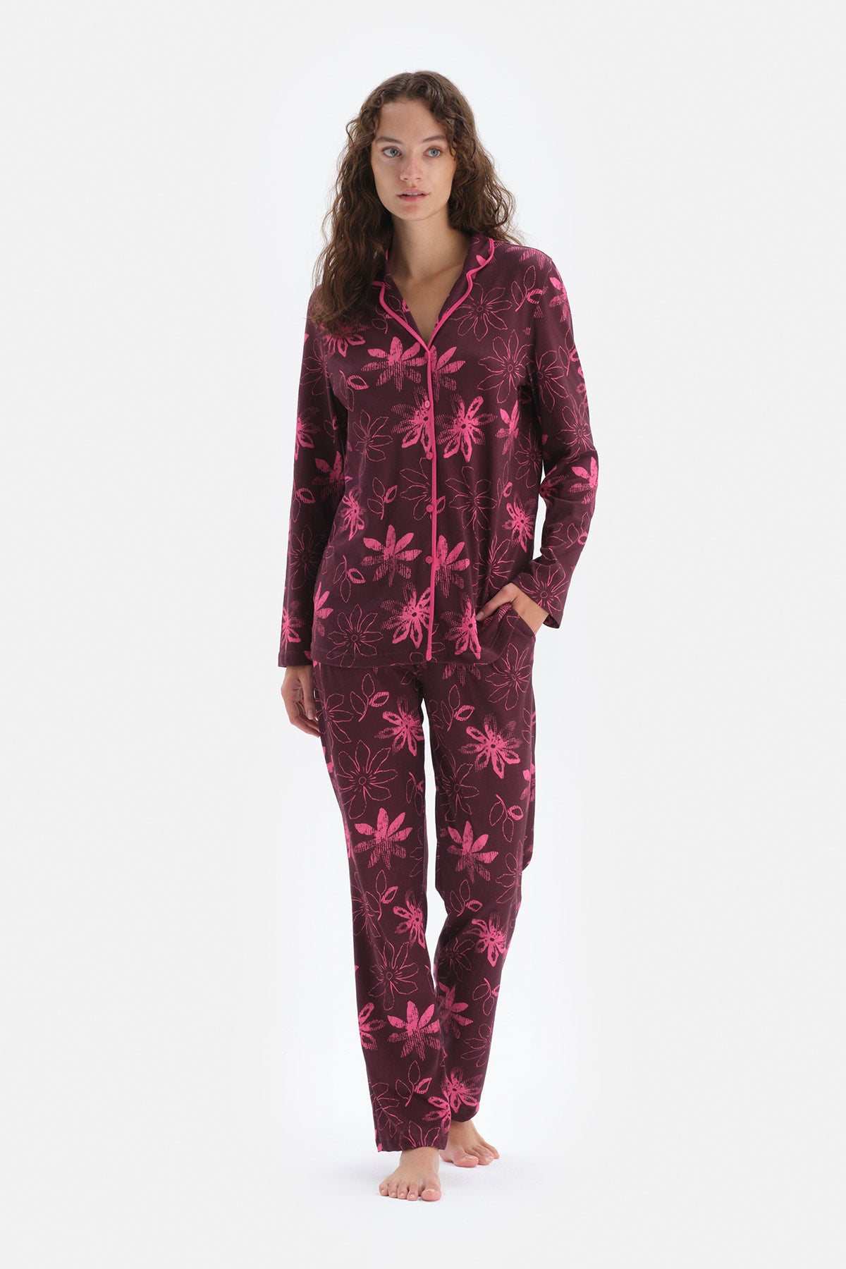 BORDEAUX PYJAMA SET
