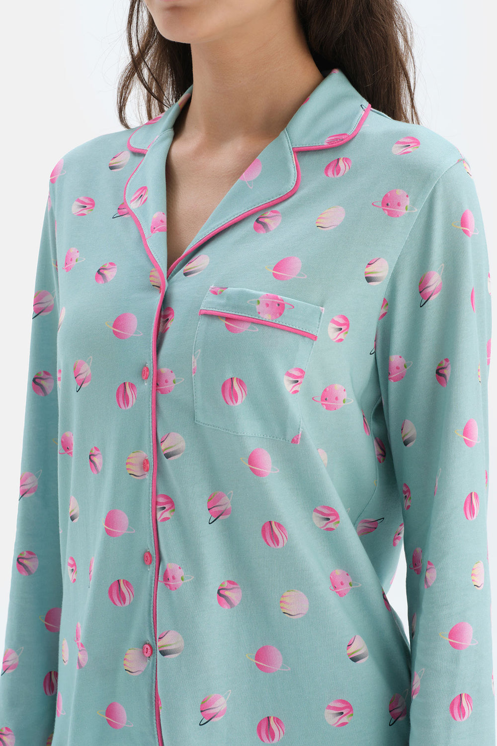 GREEN PYJAMA SET