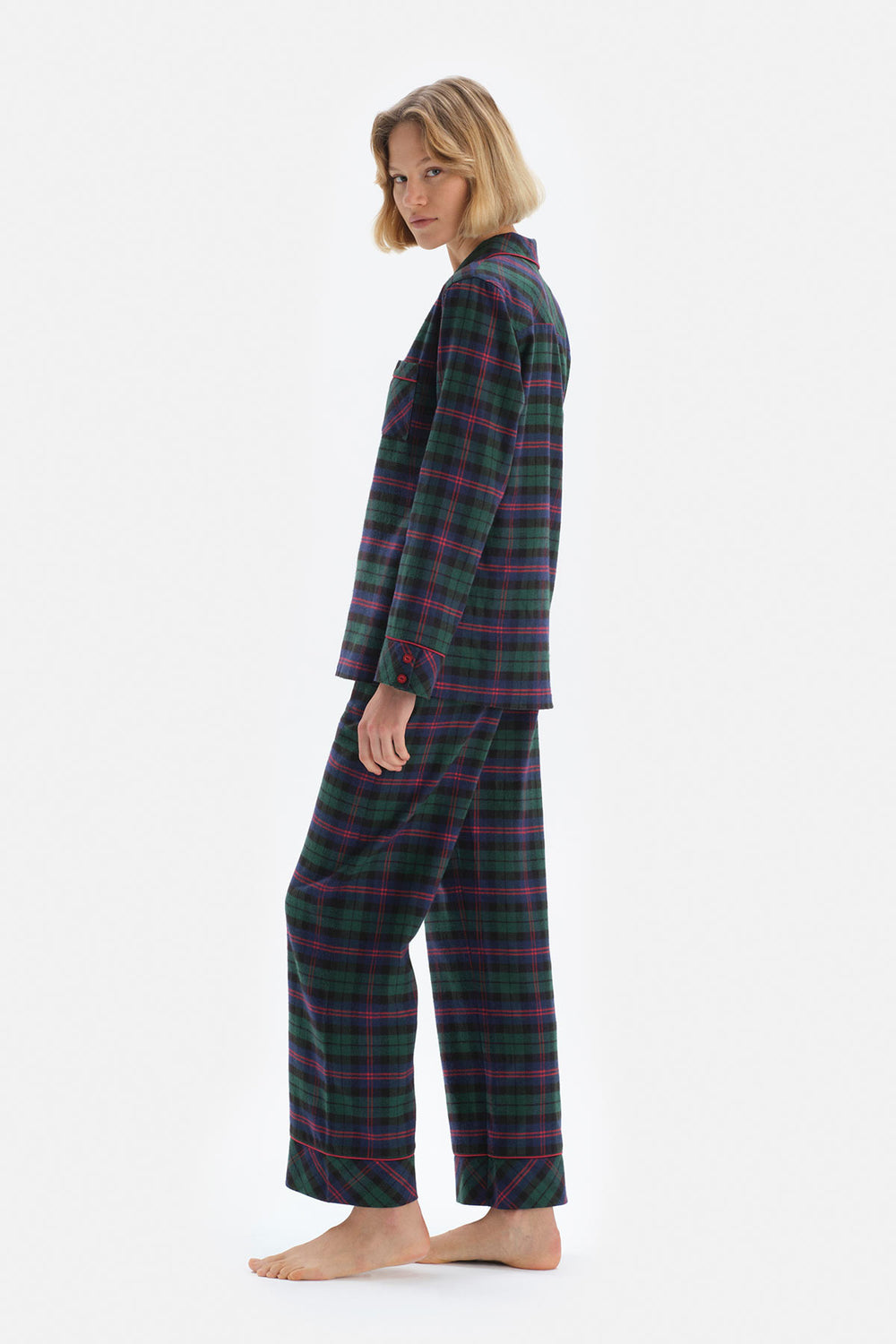 GREEN PYJAMA SET