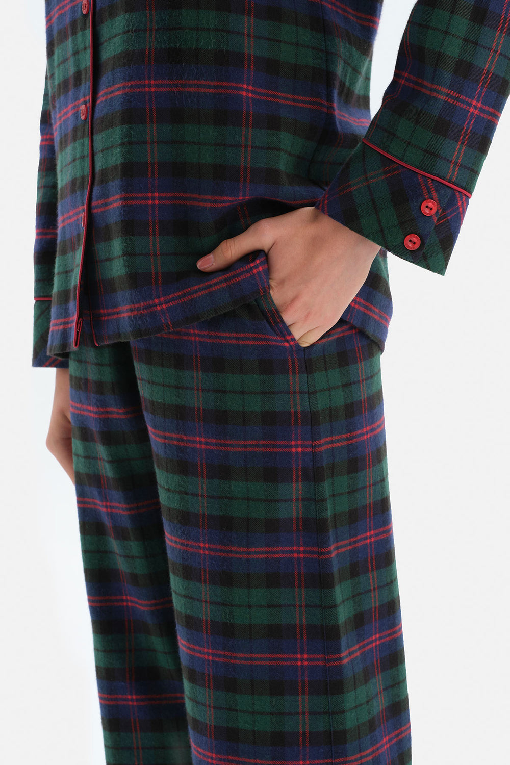 GREEN PYJAMA SET