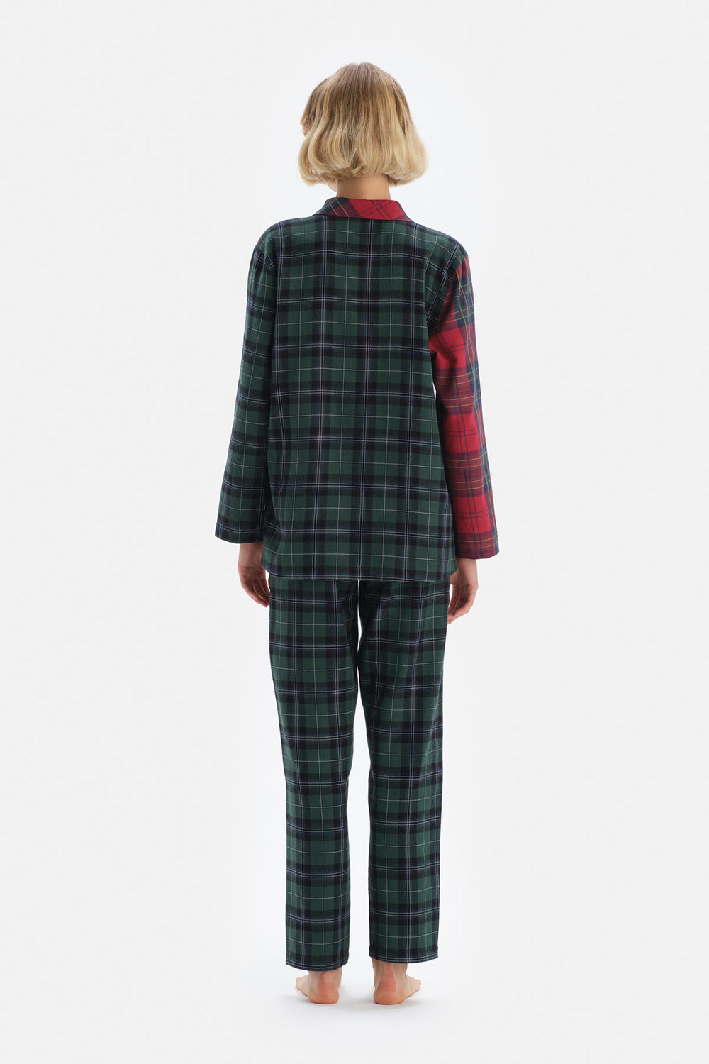 GREEN PYJAMA SET