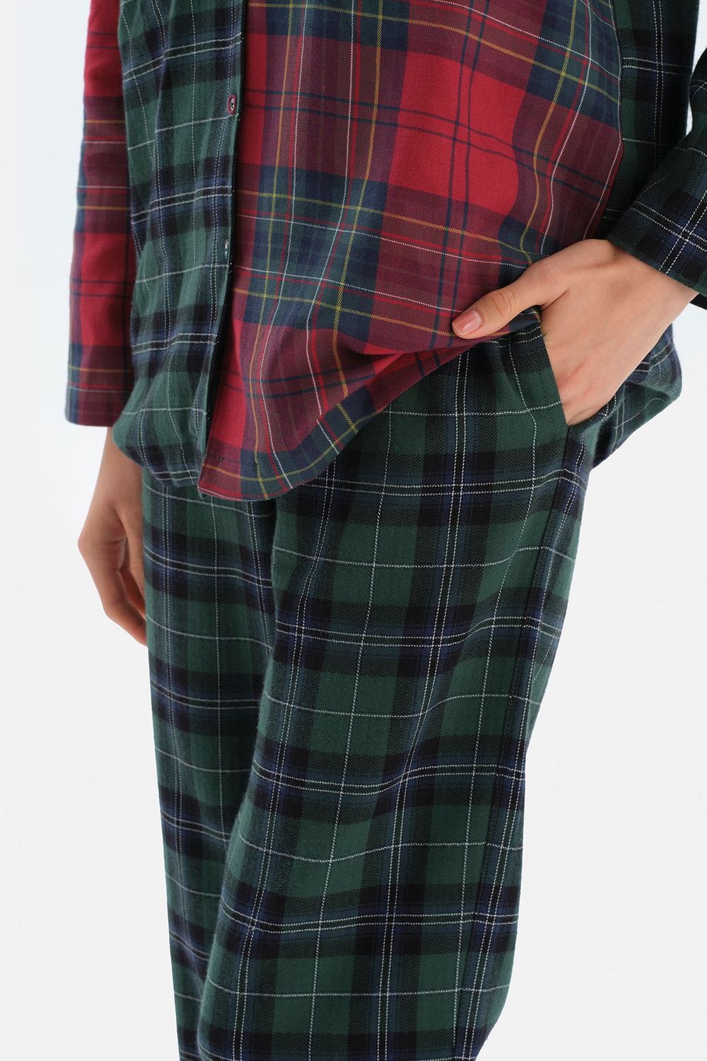 GREEN PYJAMA SET