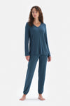 TEAL PYJAMA SET
