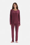BORDEAUX PYJAMA SET
