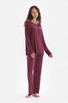 BORDEAUX PYJAMA SET