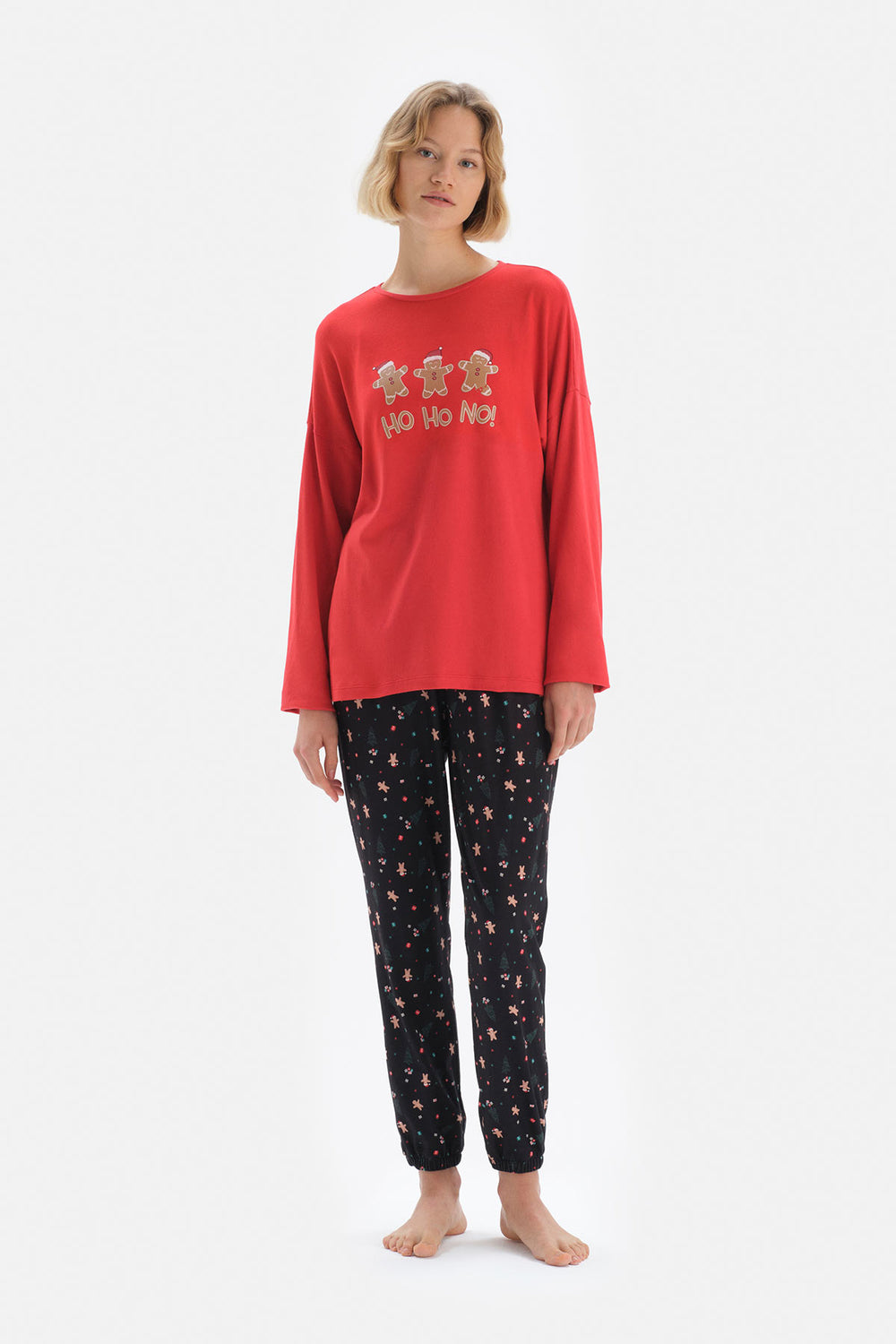 RED PYJAMA SET