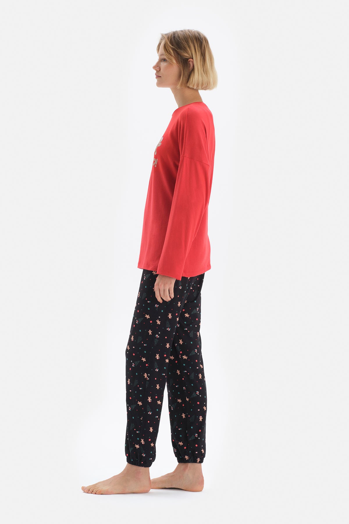 RED PYJAMA SET