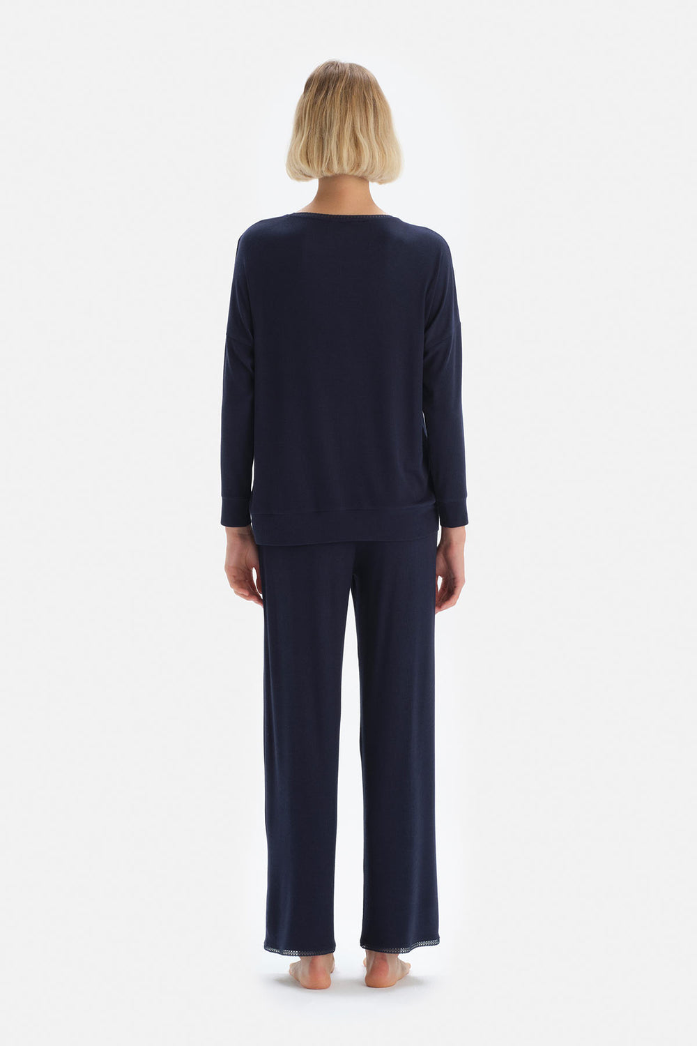NAVY PYJAMA SET