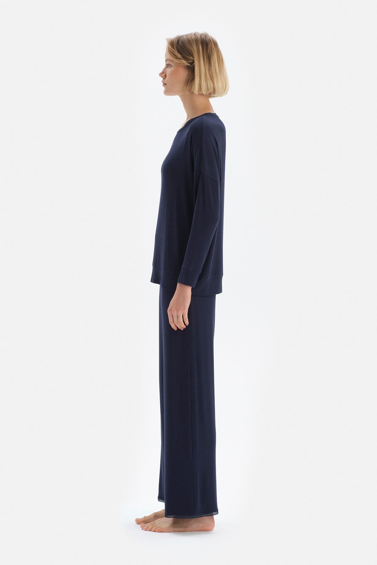 NAVY PYJAMA SET