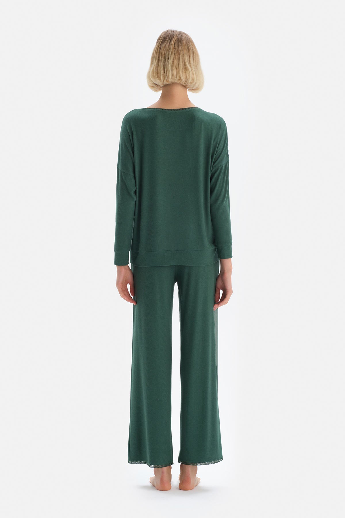 GREEN PYJAMA SET