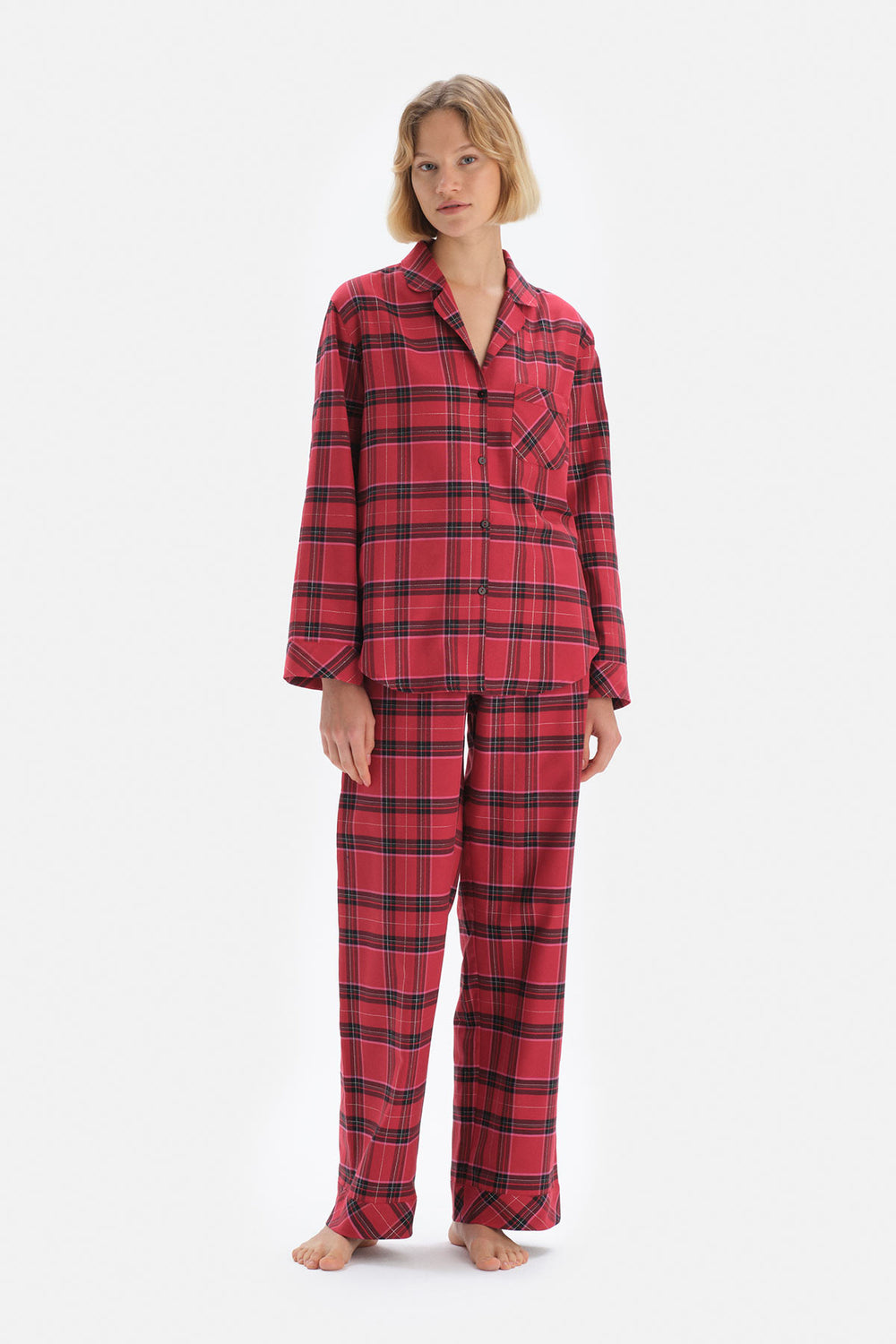 RED PYJAMA SET